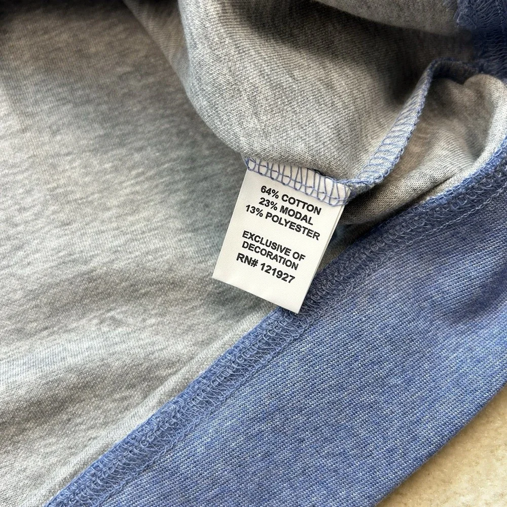 Johnnie-O Sully 1/4 Zip Pullover Sweater Men's XXL Double Knit Longsleeve Blue